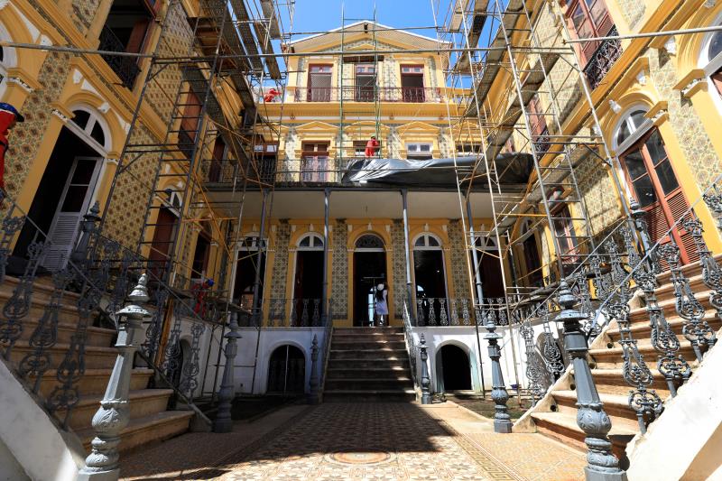 Palacete histórico será reinaugurado ainda como mais um presente de aniversário a Belém