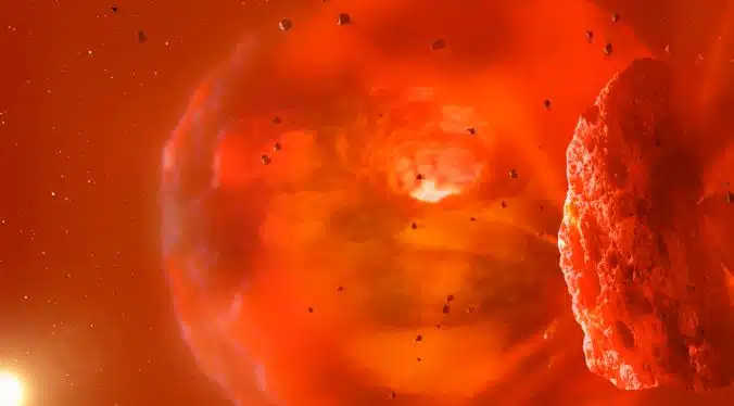 Nasa faz descoberta e revela indícios de colisão cósmica apocalíptica