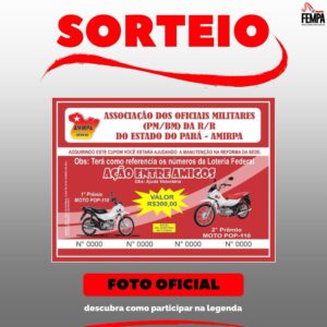 A Associação dos Oficiais Militares (PM/BM) da R/R do Estado do Pará está realizando a incrível “AÇÃO ENTRE AMIGOS”
