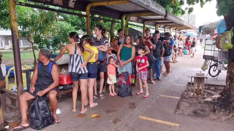 Grande movimentação na saída dos foliões para Mosqueiro e Cotijuba, neste fim de semana de carnaval