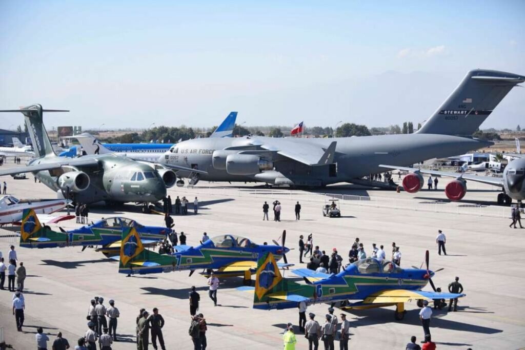 Começa amanhã a FIDAE, grande evento aeroespacial da América