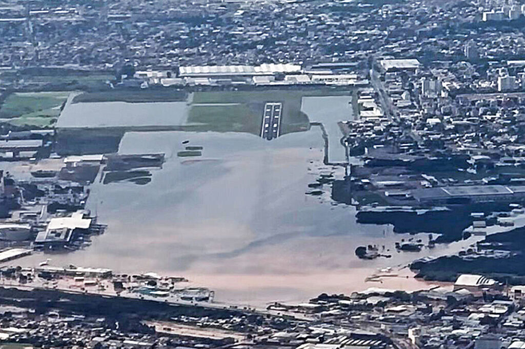 Aeroporto de Porto Alegre permanecerá fechado até a próxima sexta-feira (10)