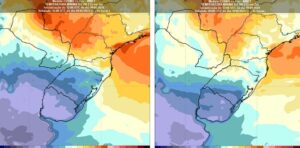 Alerta de novas chuvas fortes no Rio Grande do Sul a partir de amanhã Sexta-Feira (10)