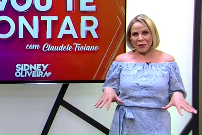 Claudete Troiano passa mal ao vivo e é levada às pressas ao hospital