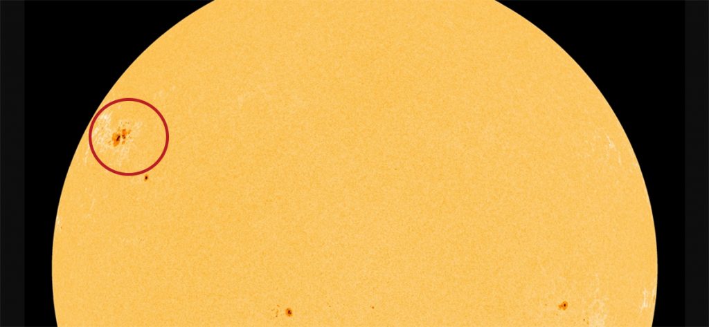 Antiga mancha solar monstruosa está voltando aos olhos da Terra