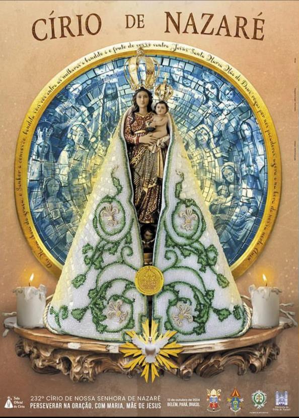 Cartaz do Círio de Nazaré é apresentado após solenidade da Basílica Santuário