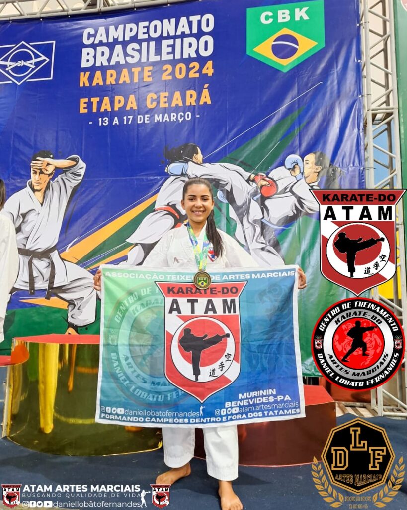 Carateca paraense busca pódio no Campeonato Brasileiro na capital do Amazonas