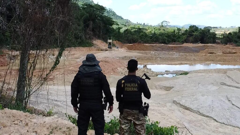 PF combate crimes ambientais na Terra Indígena Kayapó, no sudeste paraense