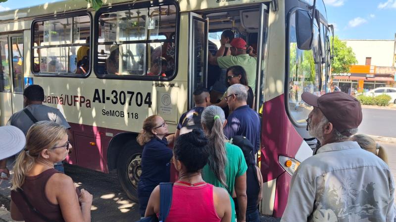 Último final de semana tem movimento intenso a caminho dos balneários de Belém