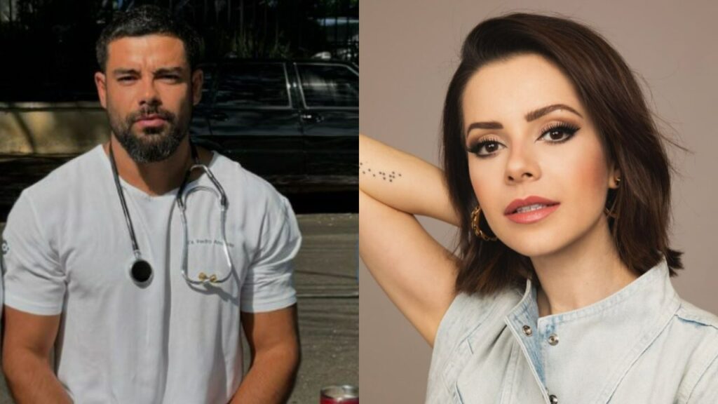 O médico Pedro Andrade, apontado como novo affair de Sandy, está sendo comparado com o ator Cauã Reymond