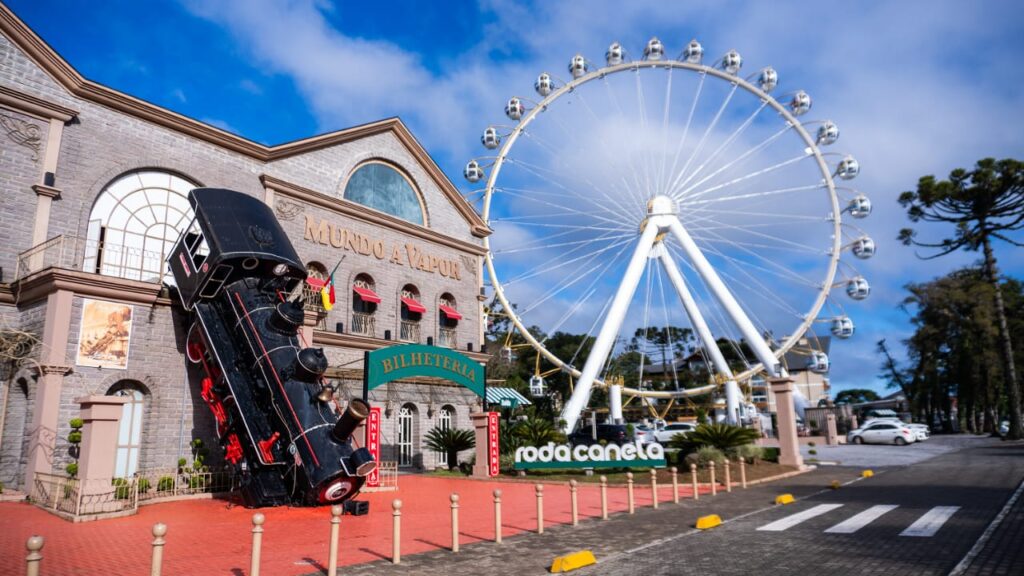 Parque Mundo a Vapor inicia restauração da icônica locomotiva