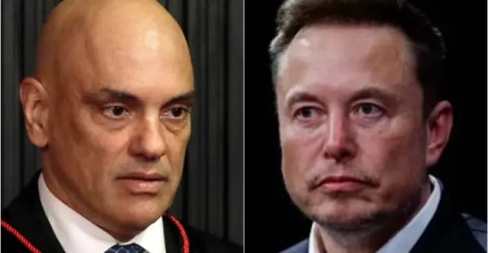 Elon Musk expõe ordens de Moraes contra Nikolas, Monark e Alan Rick
