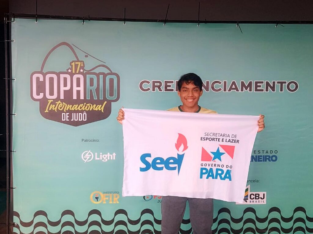 Apoiado pelo Governo do Pará, atleta do judô inclusivo conquista medalha de ouro, na Copa Rio Internacional