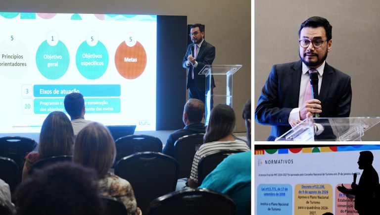Ministério do Turismo apresenta Plano Nacional e Nova Lei Geral do Turismo na Abav Expo