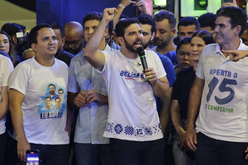 Igor Normando é o novo prefeito eleito de Belém com 56,36% dos votos em 100% das urnas apuradas
