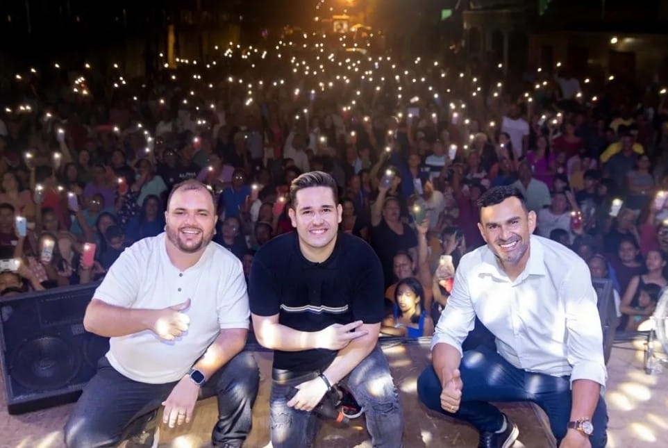 Vitória de Rodrigo Amorim é celebrada com show nacional do Pastor Lucas em Santo Antônio do Tauá
