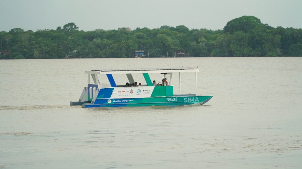 Norte Energia investe em projeto de barco elétrico para contribuir com a mobilidade fluvial da Amazônia e descarbonizar rios