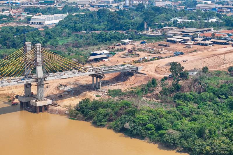 Terceira ponte sobre o Rio Itacaiúnas chega à fase final e será entregue em dezembro