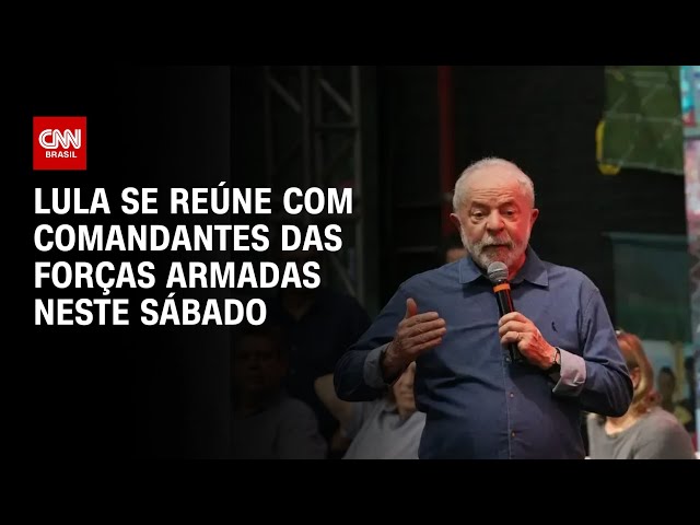 Ministro da Defesa e comandantes das Forças Armadas se reúnem com Lula