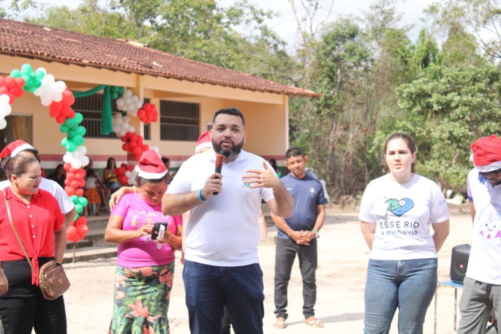 Futuro Brilhante leva Natal Solidário a comunidade quilombola no Acará