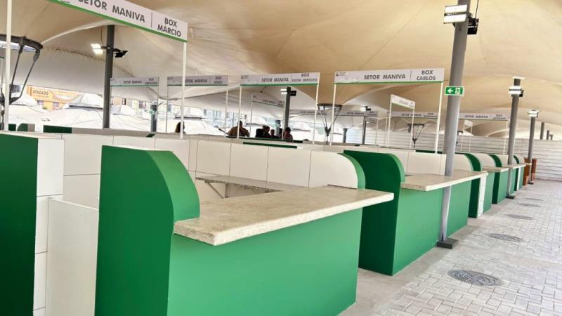 Prefeitura de Belém conclui a revitalização de mais 168 boxes na feira tradicional do Ver-o-Peso