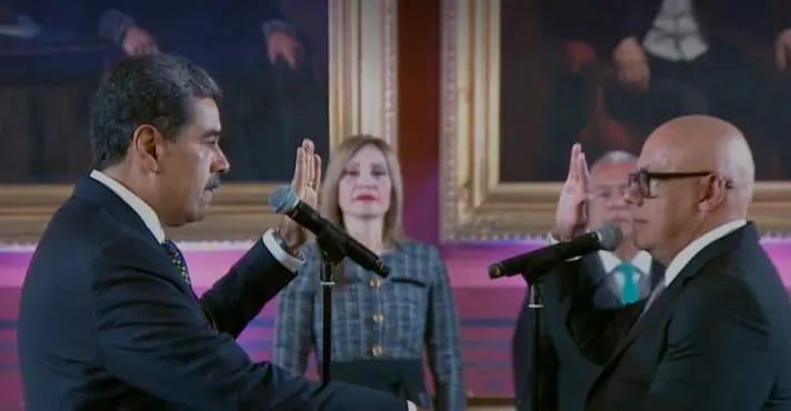 Nicolás Maduro toma posse para seu 3º mandato na Venezuela