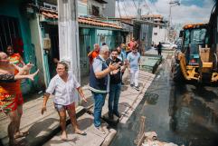 VÍDEO – Prefeitura de Belém faz drenagem para solucionar alagamentos na travessa Estrella