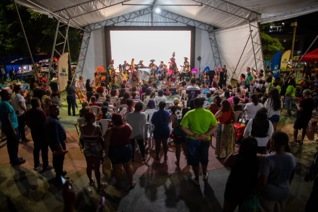 Prefeitura de Belém retoma o projeto cinema itinerante em ação cultural no Guamá