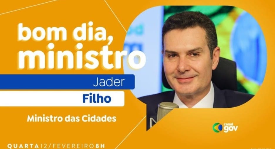Federalismo climático e urbanização sustentável são temas do “Bom Dia, Ministro” com Jader Filho nesta quarta (12)