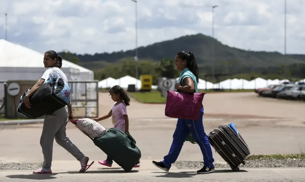 Brasil recebeu 194.331 migrantes em 2024, a maioria, venezuelanos