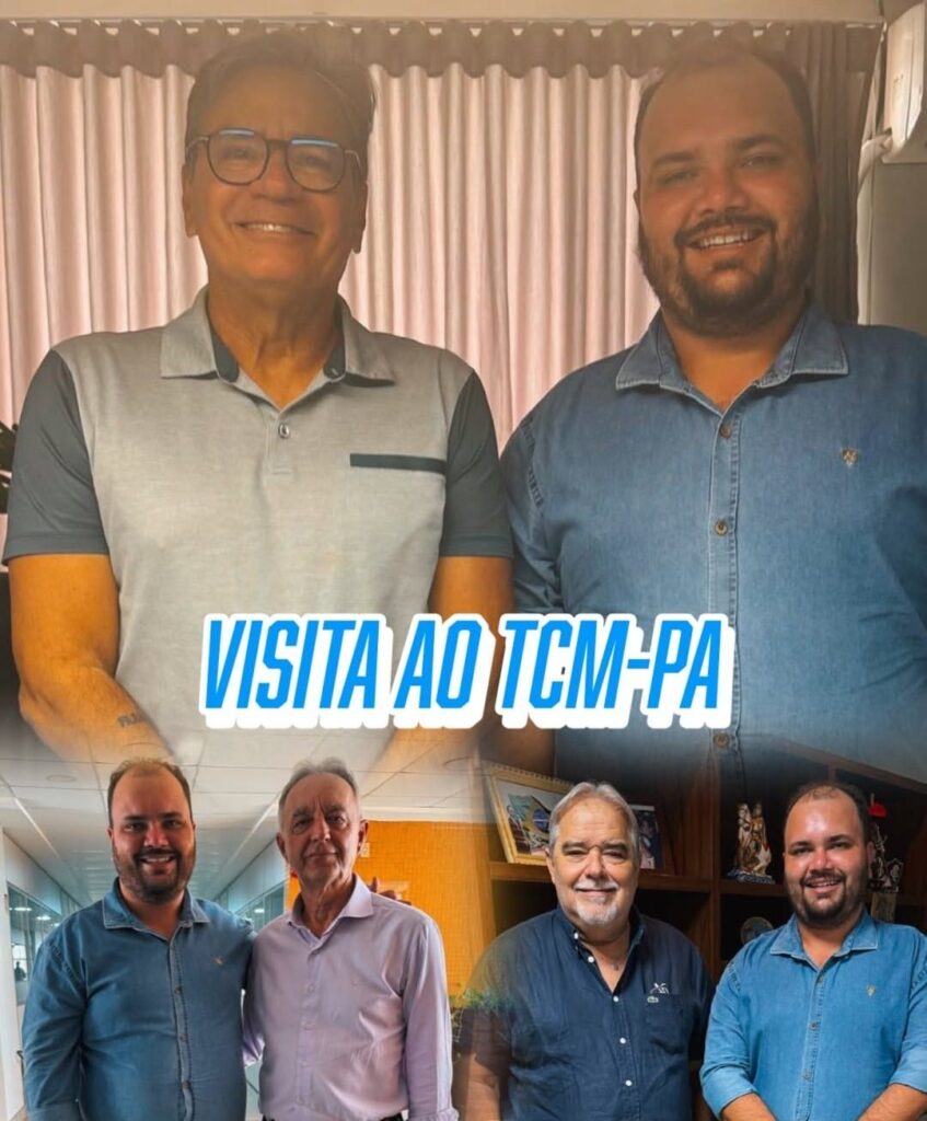 Prefeito Rodrigo Amorim visita o TCM em busca de aprendizado para gestão transparente