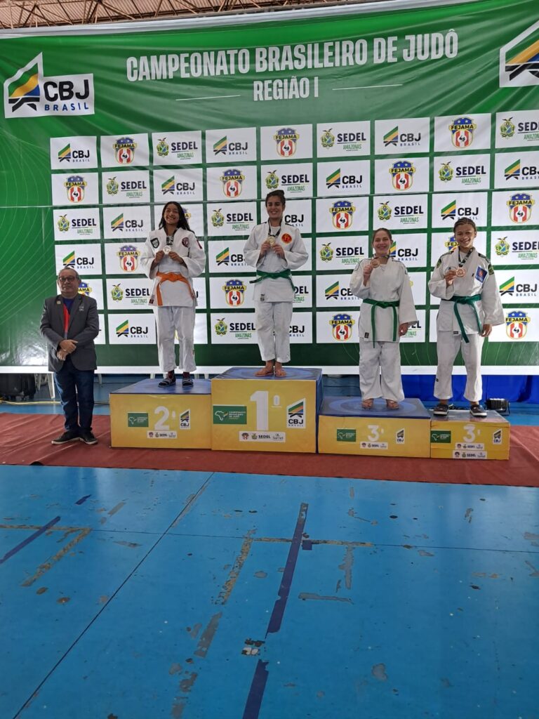 Seleção estadual de Judô do Pará fica em 4º no campeonato brasileiro região I, em Manaus