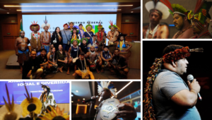 Ministério do Turismo recebe Rede Kuywa Inare durante o Acampamento Terra Livre