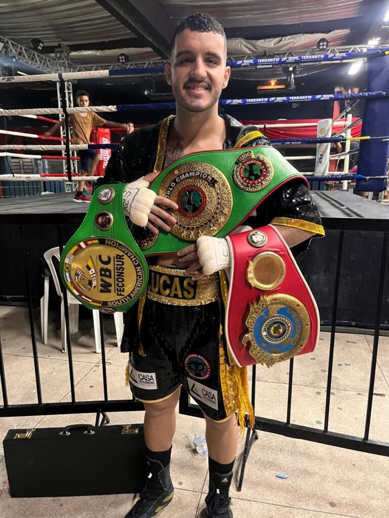 Técnico Ulisses Pereira aumenta sua galeria de cinturão de boxe internacional