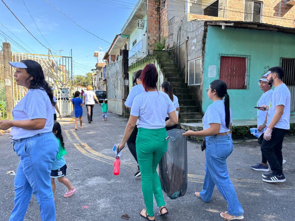 Crianças protagonizam ações de educação ambiental em Belém