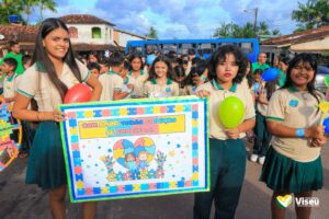 Caminhada sobre conscientização do autismo é realizada por escolas municipais da sede em Viseu