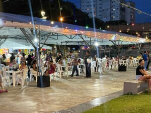 Quermesse Mariana começa com grande movimento na Praça Santuário de Nazaré