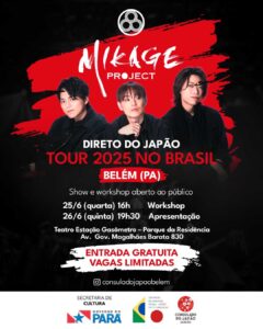 Grupo Mikage Project do Japão em apresentação única e inédita em Belém