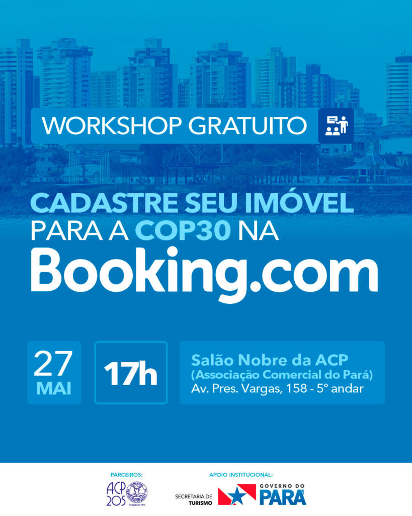 Oportunidade para a COP30 com a Booking.com