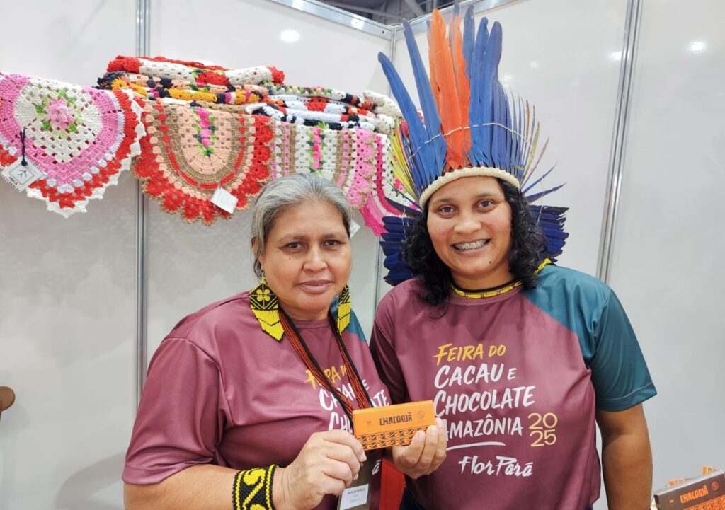 Chocolate do povo Juruna marca presença na Feira do Chocolate Amazônia & Flor Pará