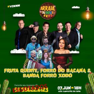Arraiá du COPM agita a noite deste sábado em Ananindeua