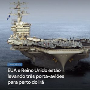 Vídeo – EUA: Cidadãos americanos devem deixar o Irã imediatamente; embaixada norte-americana teria sido atingida.