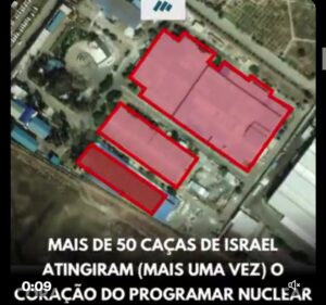 Mais de 50 caças de israel atingiram (mais uma vez) o coração do programar nuclear e de mísseis do Irã