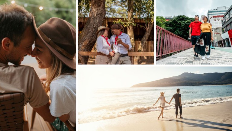 Amor em clima de viagem: os destinos mais românticos para o Dia dos Namorados