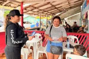 Polícia Civil orienta sobre crimes contra mulheres nas praias