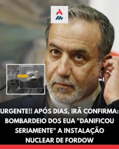 Após dias, Irã confirma: bombardeio dos EUA “danificou seriamente” a instalação nuclear de Fordow
