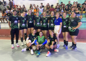 Festa marca a final do Campeonato Municipal de Vôlei Masculino e Feminino