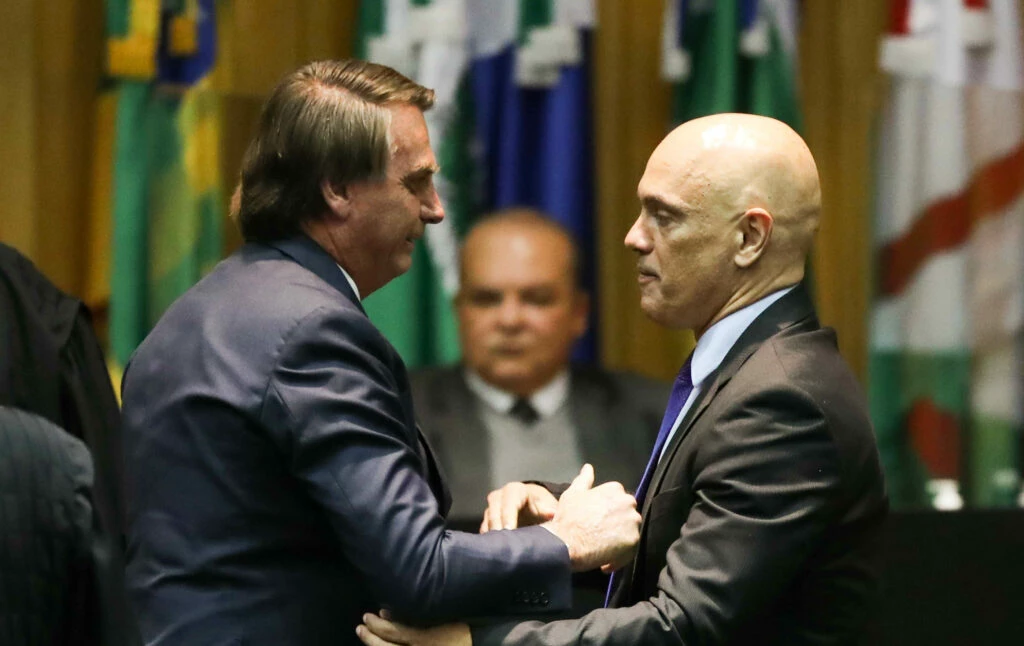 Moraes negou pedido da PF por prisão preventiva de Bolsonaro