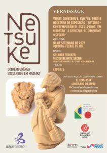 Exposição “Netsuke – Contemporâneo esculpidos em madeira será aberta na Galeria Fidanza