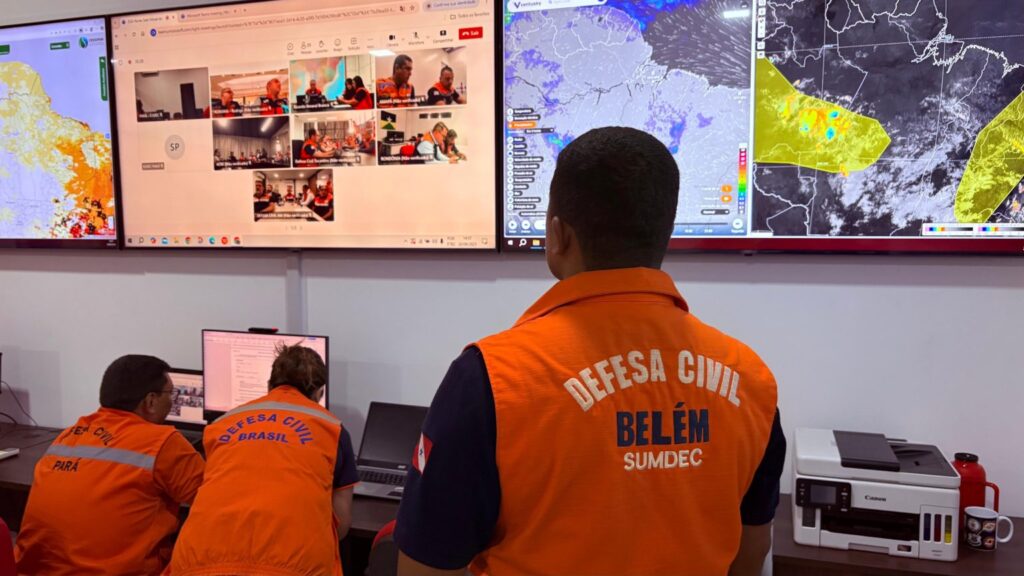 Vídeo – Belém participa de lançamento da plataforma “Defesa Civil Alerta”